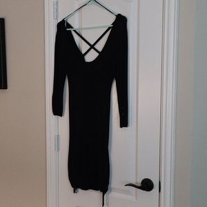 Black cocktail dress Guess